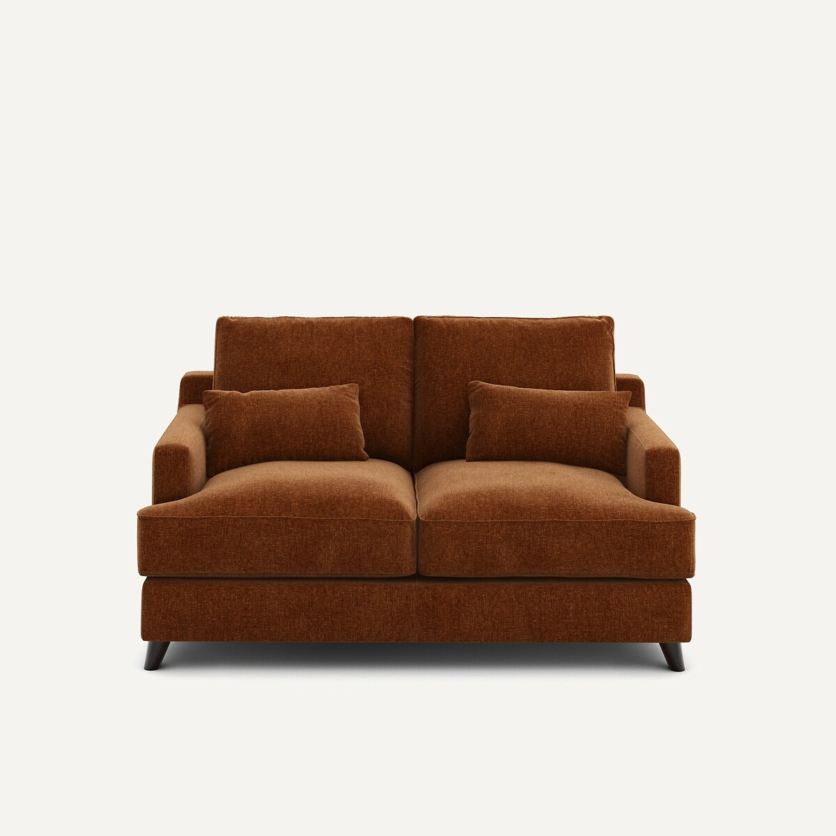 AM.PM 2-zits compacte bank in chenille fluweel, Alwine
