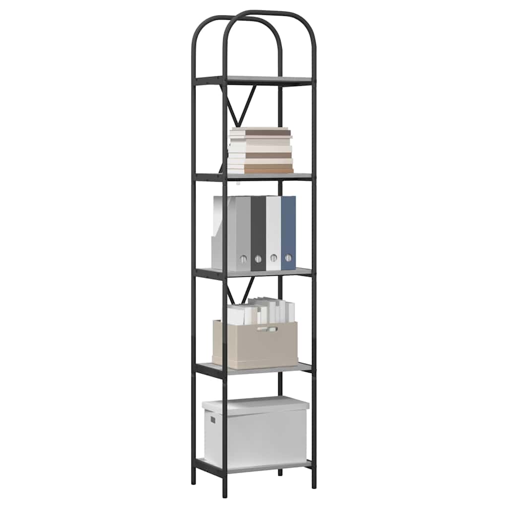 vidaXL Boekenkast Grijs sonoma 40 x 30 x 183 cm Bewerkt hout