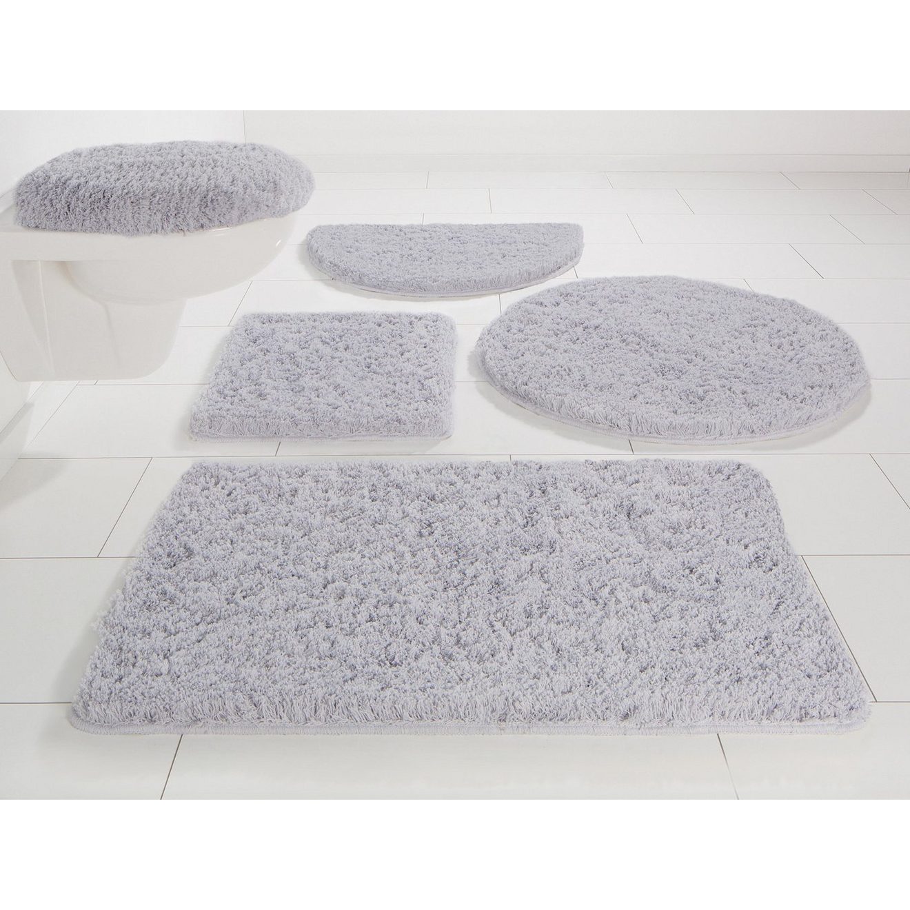 Möve Badmat Superwuschel, badmat, badkamer tapijt Microvezel badmat, badtapijt, rechthoekig, rond & als 3-delige set