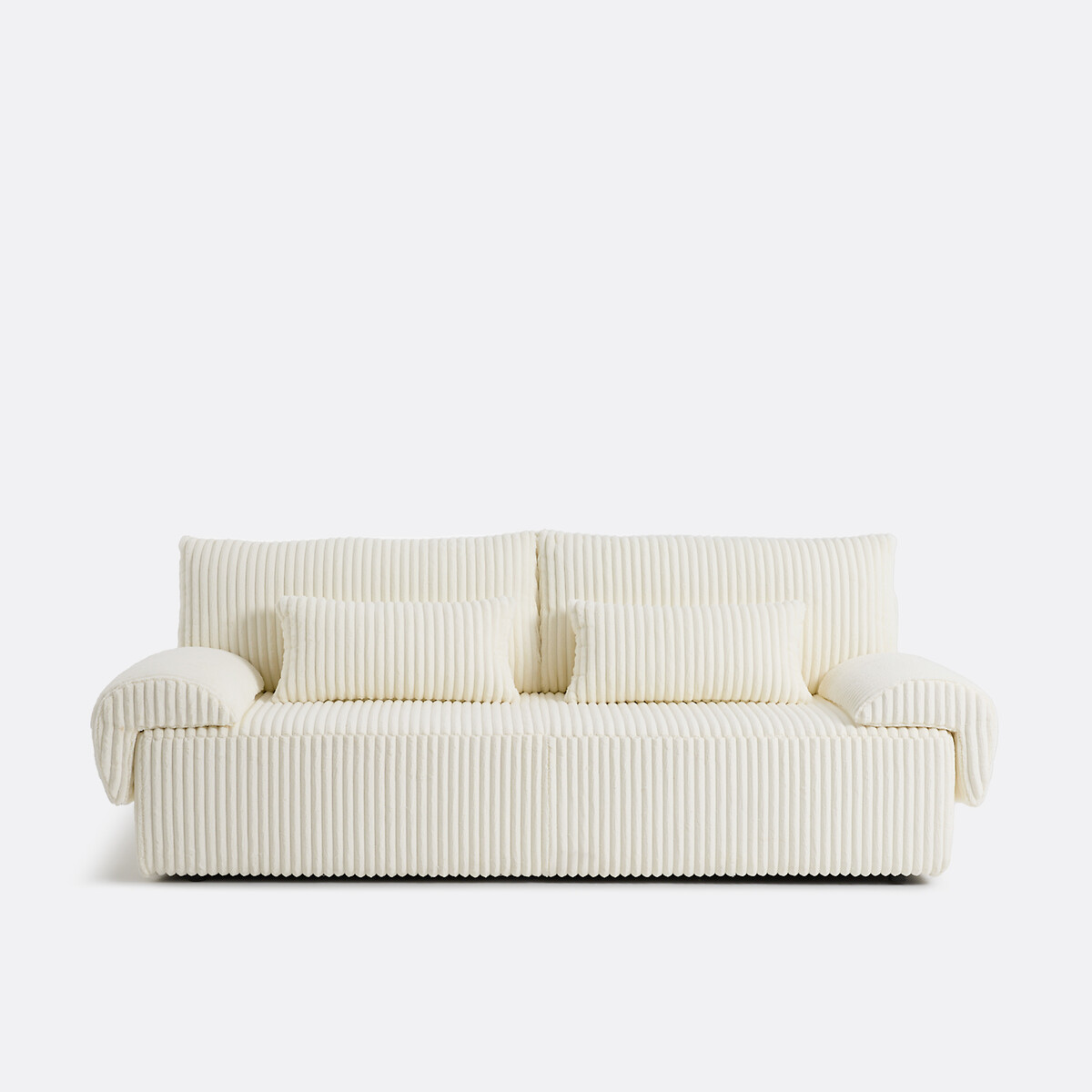 LA REDOUTE INTERIEURS 3-zitsbank. XL ribfluweel, Maona