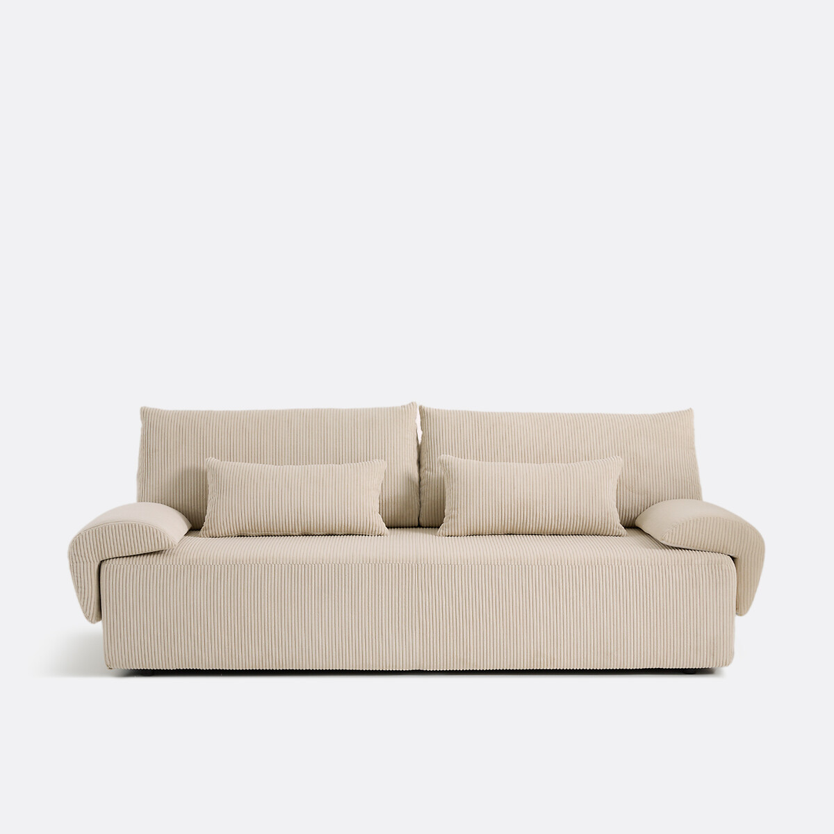 LA REDOUTE INTERIEURS Omvormbare 3-zitsbank in ribfluweel, Maona