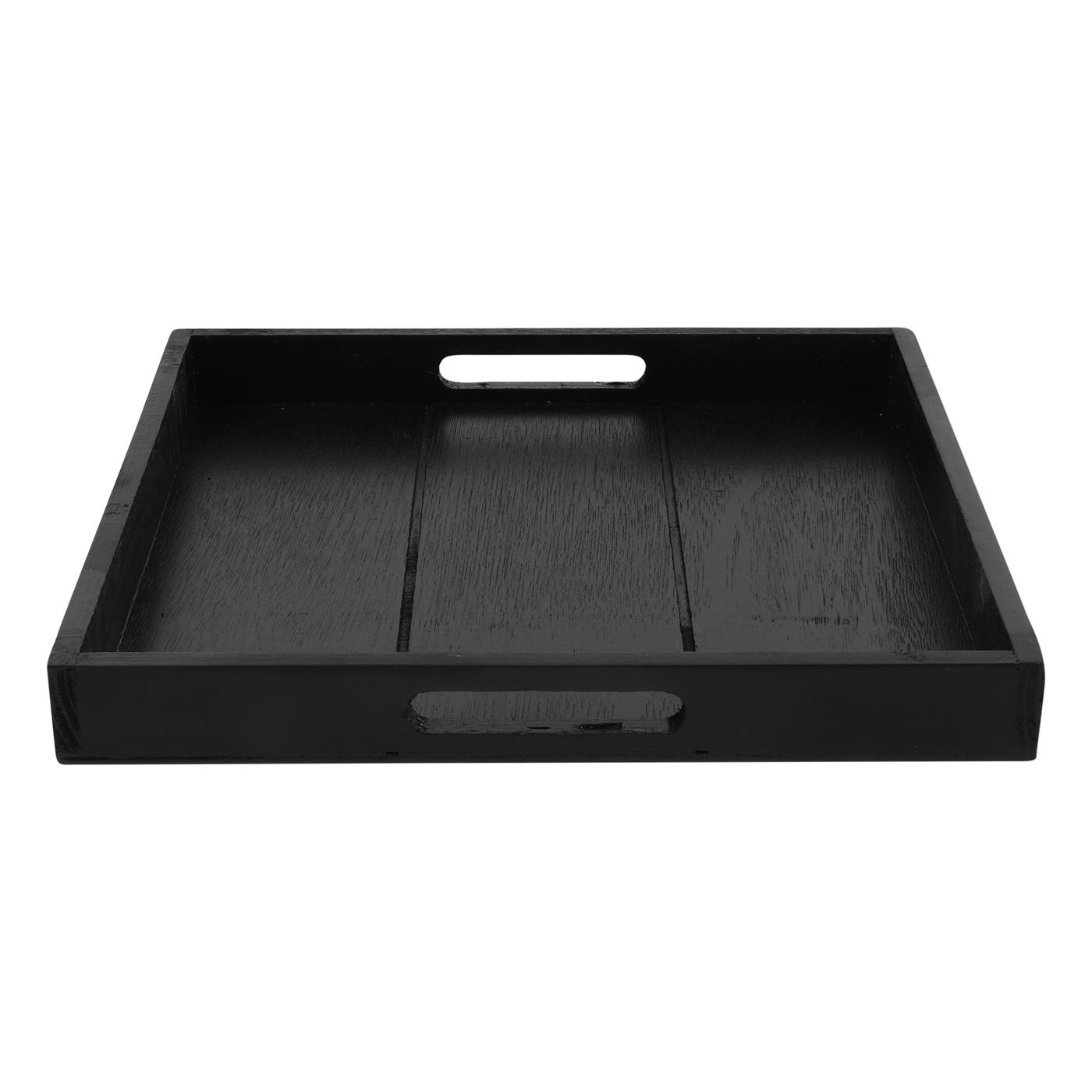 Countryfield Dienblad S zwart 30x30x3,5cm