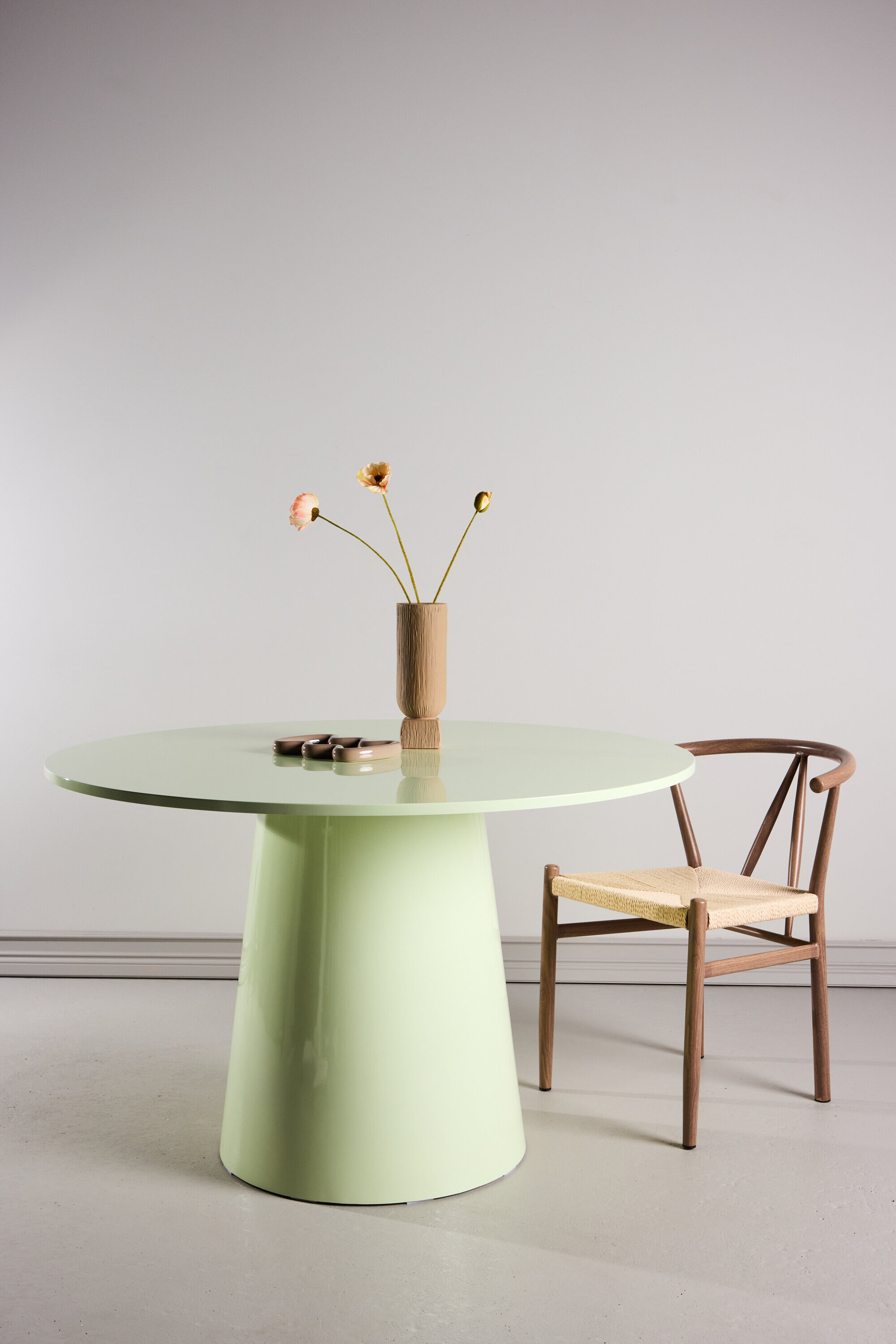 Nohr Ronde Eettafel Mikeisha 120cm - Matcha Groen
