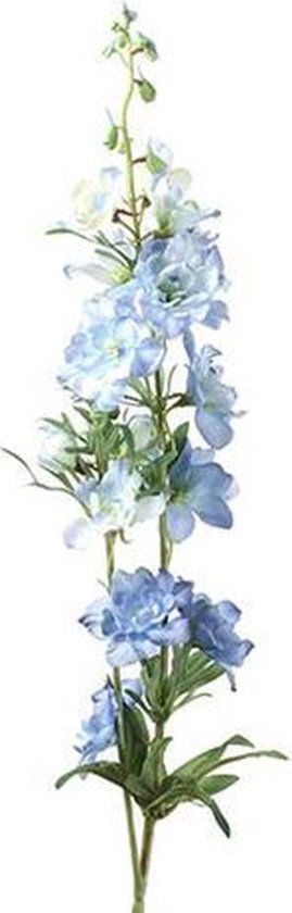 Decostar Delphinium jesika blauw kunstbloem zijde nepbloem I - 