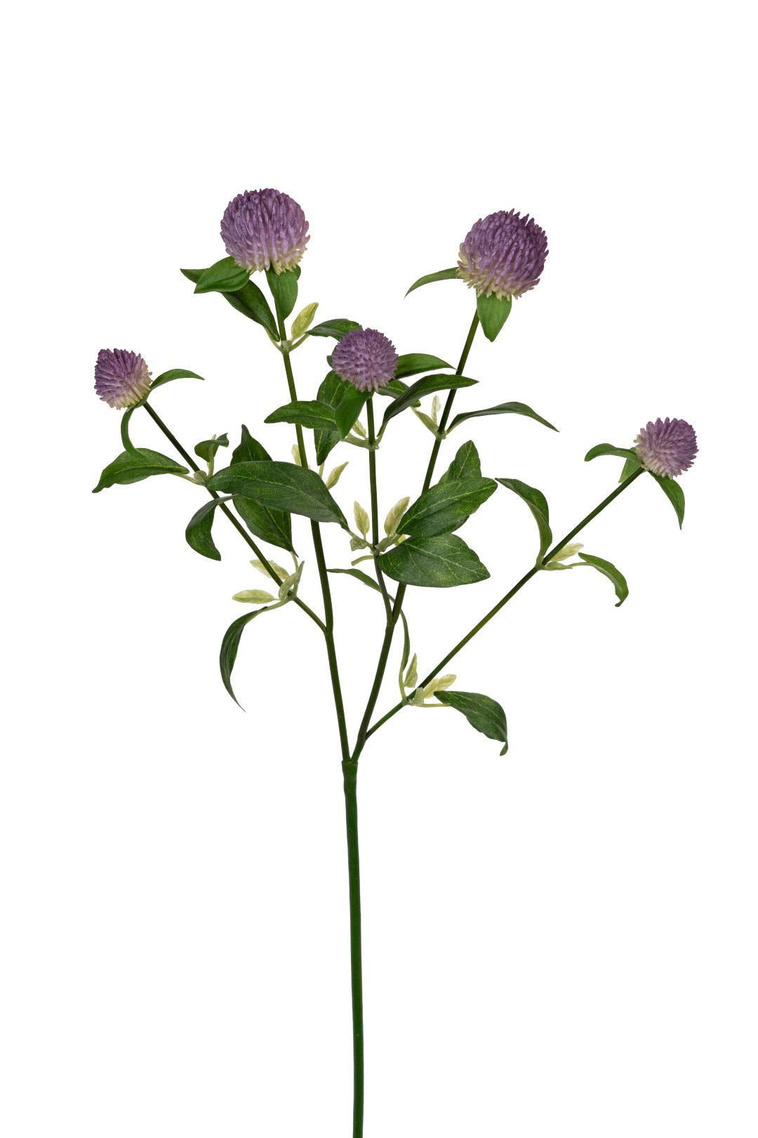 Louis maes Distel l65cm lila kunstbloem  - 