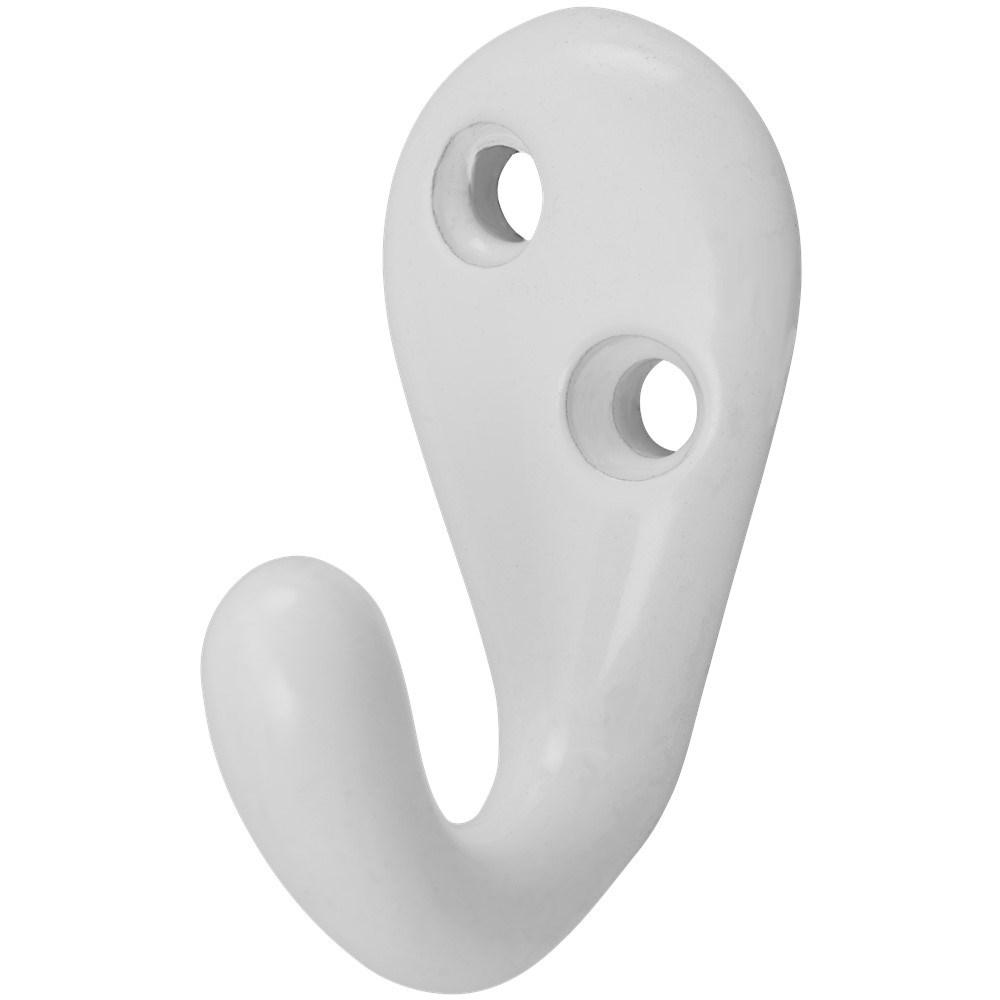 Hermeta Handdoekhaak wit