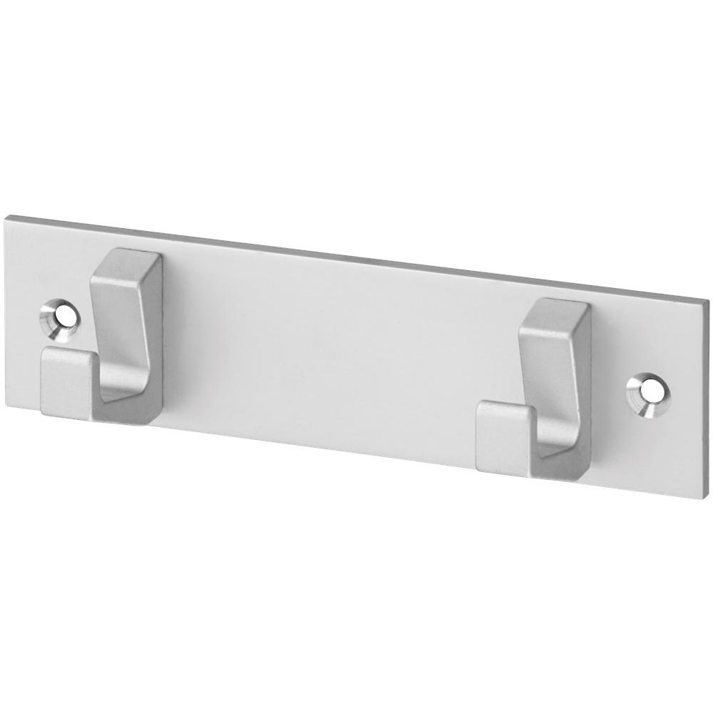 Hermeta Handdoekrek 2haaks mat naturel