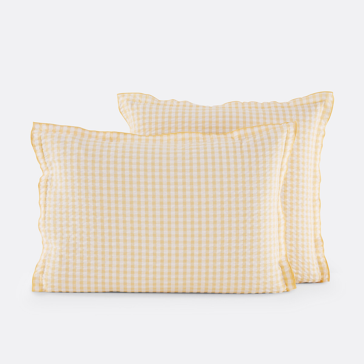 LA REDOUTE INTERIEURS Kussensloop in seersucker, Cottage