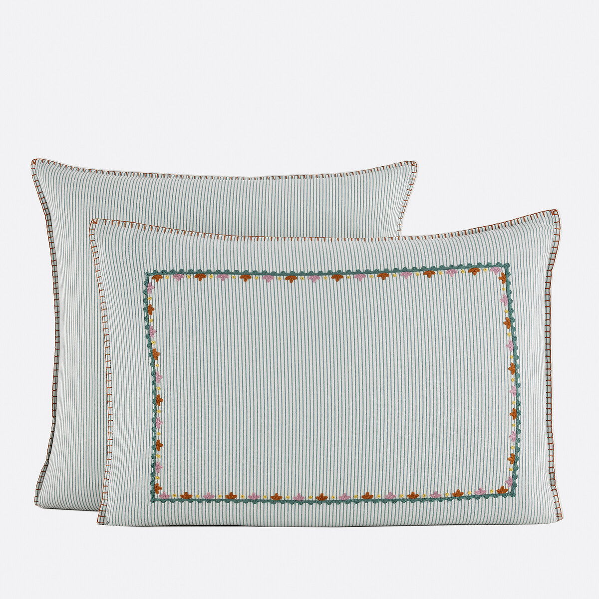 LA REDOUTE INTERIEURS Kussensloop van gewassen katoen, Gillian