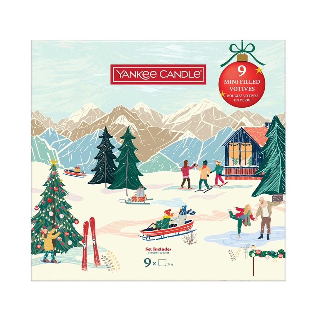 Yankee Candle Mini Filled Votive Book Gift Set 9 st