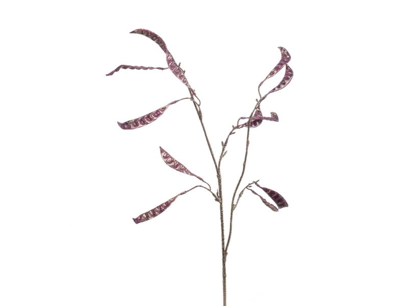 Hortus Kunsttak beans purple, 68 cm - 