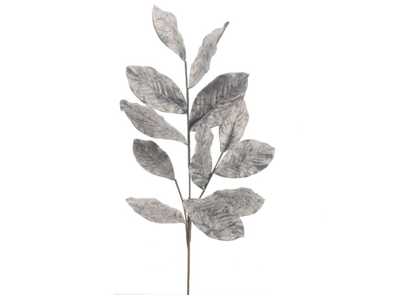 Hortus Kunsttak magnolia leaf silver, 99 cm - 