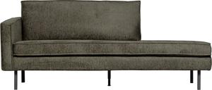 BePureHome &VerticalLine; Rodeo daybed left structure velvet frost &VerticalLine; Zitmeubels woonkamer &VerticalLine; 2-zitsbank