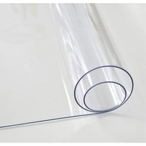 Ruhhy Benson tafel beschermmat - tafelzeil - 120 x 60 cm - transparant - anti krassen onderlegger -