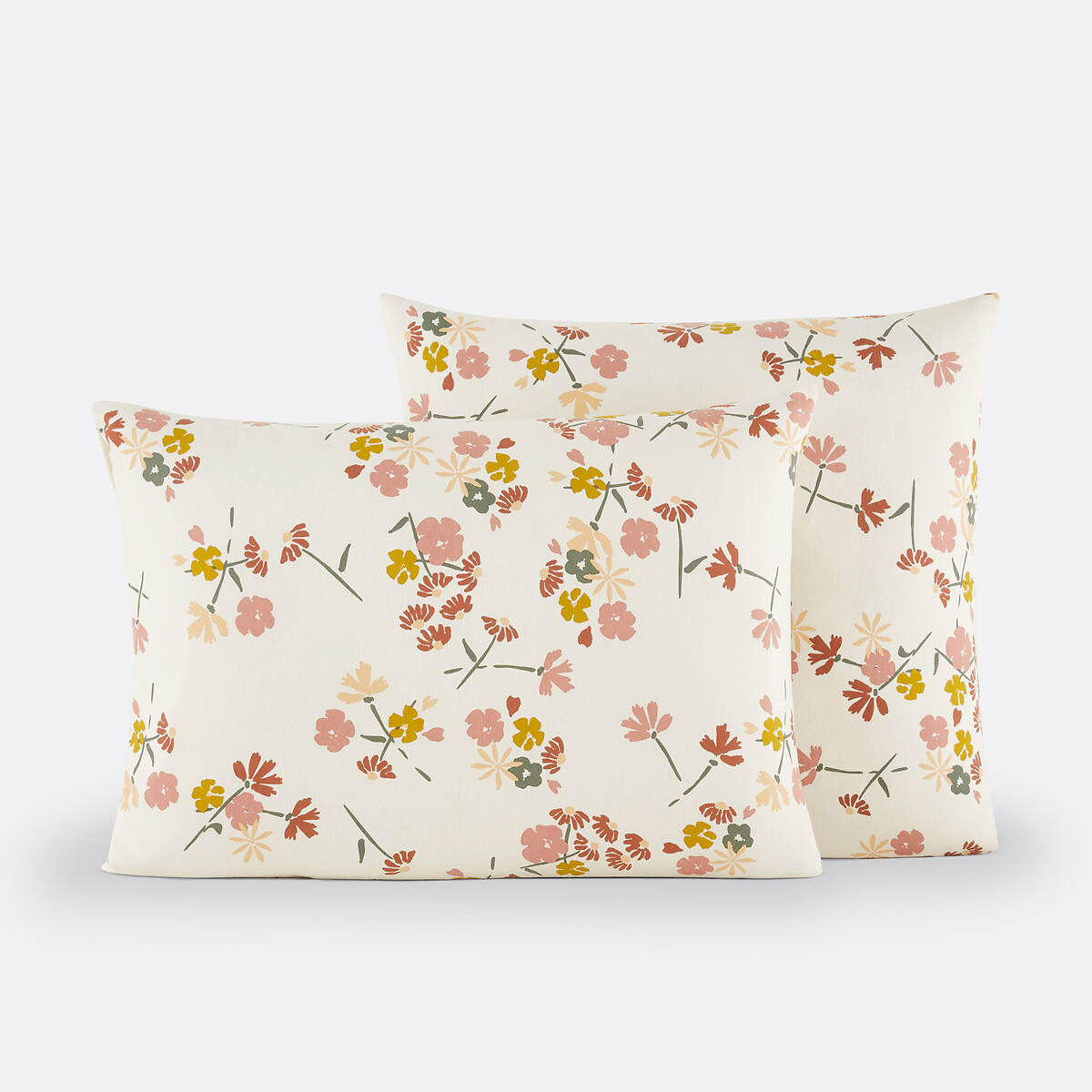 LA REDOUTE INTERIEURS Kussensloop in katoenen flanel, Rosine