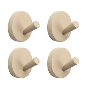 KidsDepot Xion wandhaak set creme wit 4 stuks