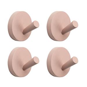 KidsDepot Xion wandhaak set roze 4 stuks