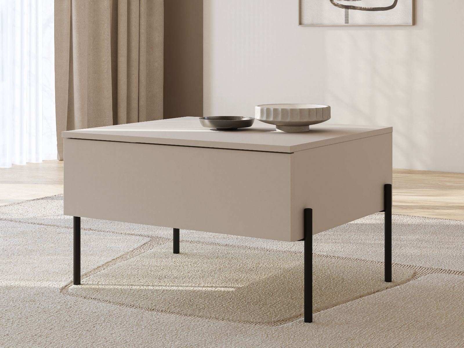 Mobistoxx Salontafel ORES 70 cm kasjmier