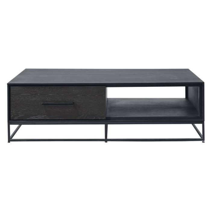 Haluta  Salontafel Veneta - 70x124x37 - Zwart