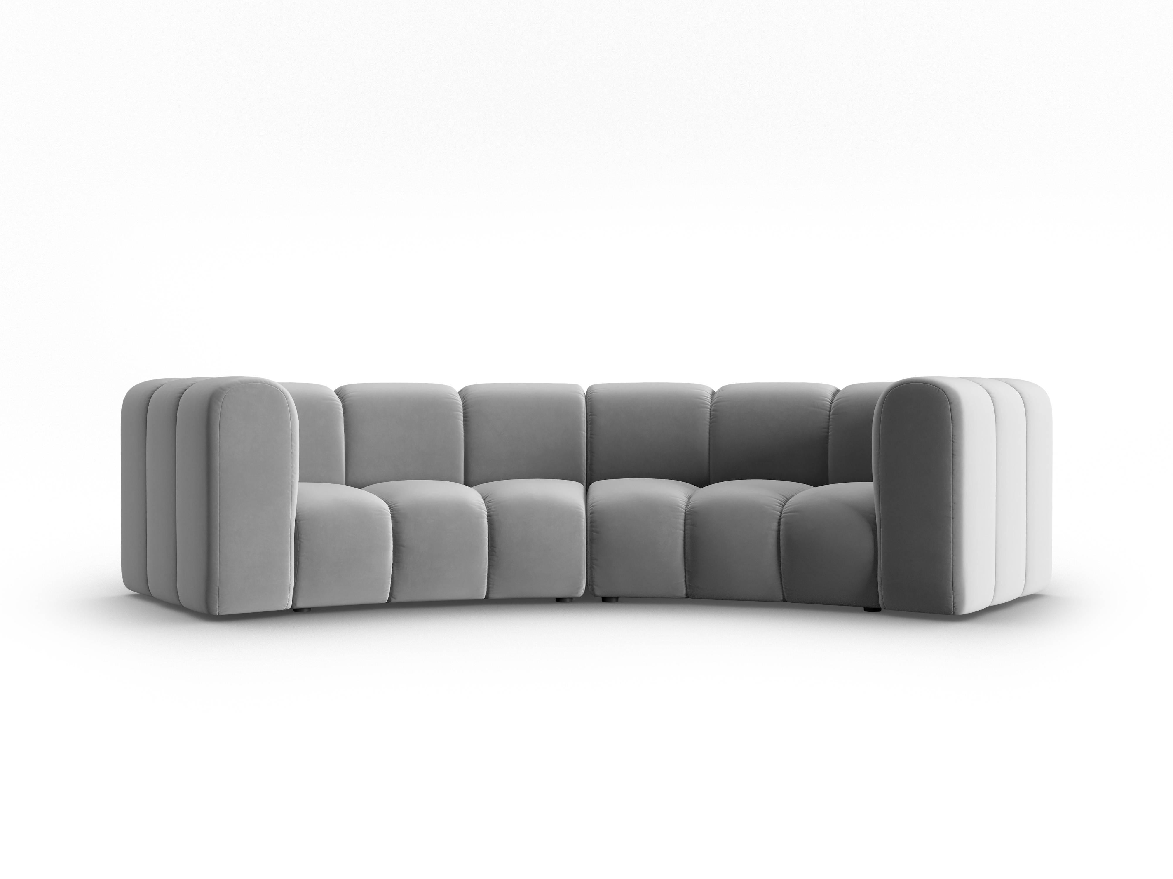 Interieurs 86 3-zitsbank Skyler halfrond velvet | 