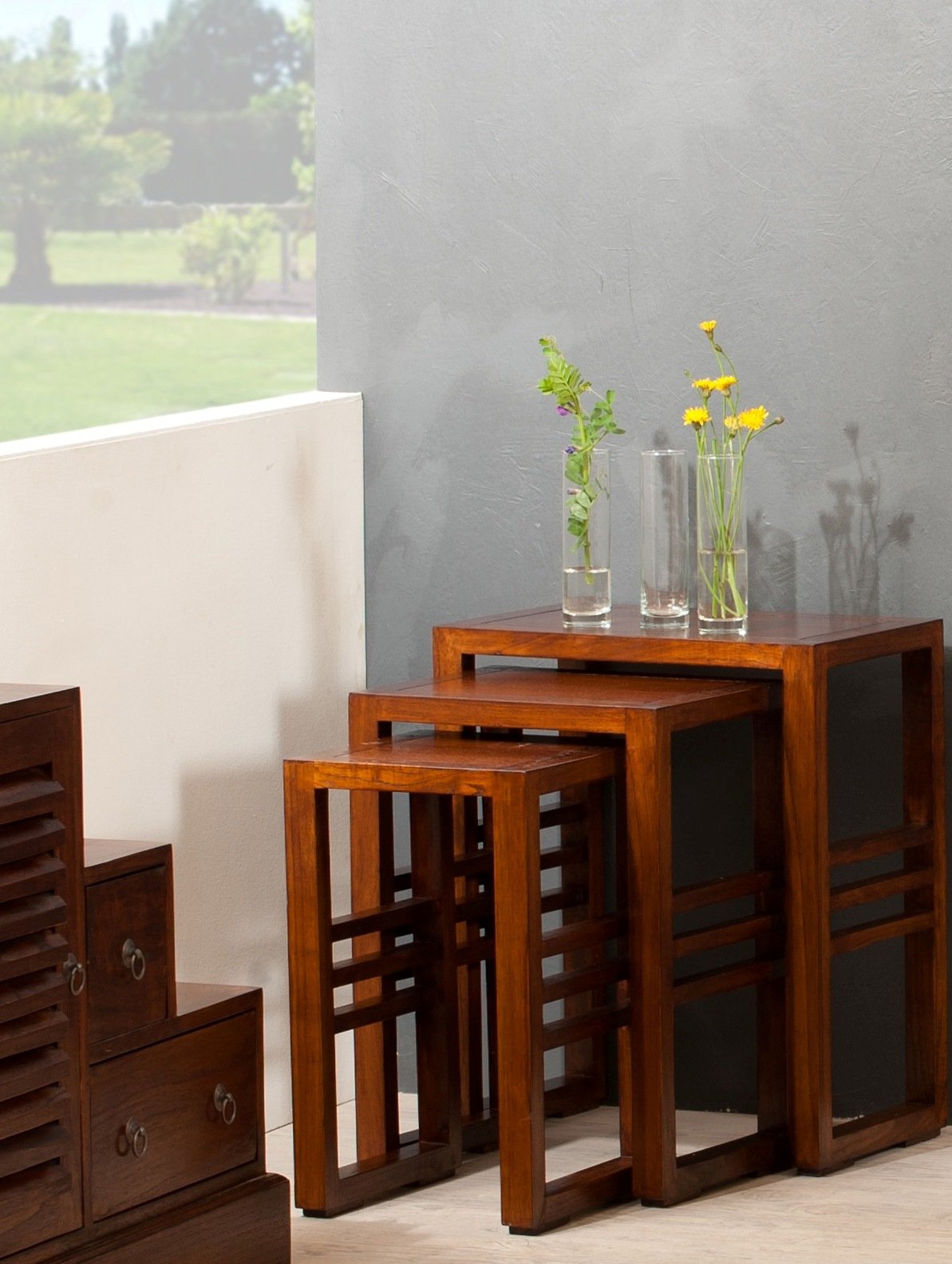 Macabane Set van 3 bijzettafels Eden | 