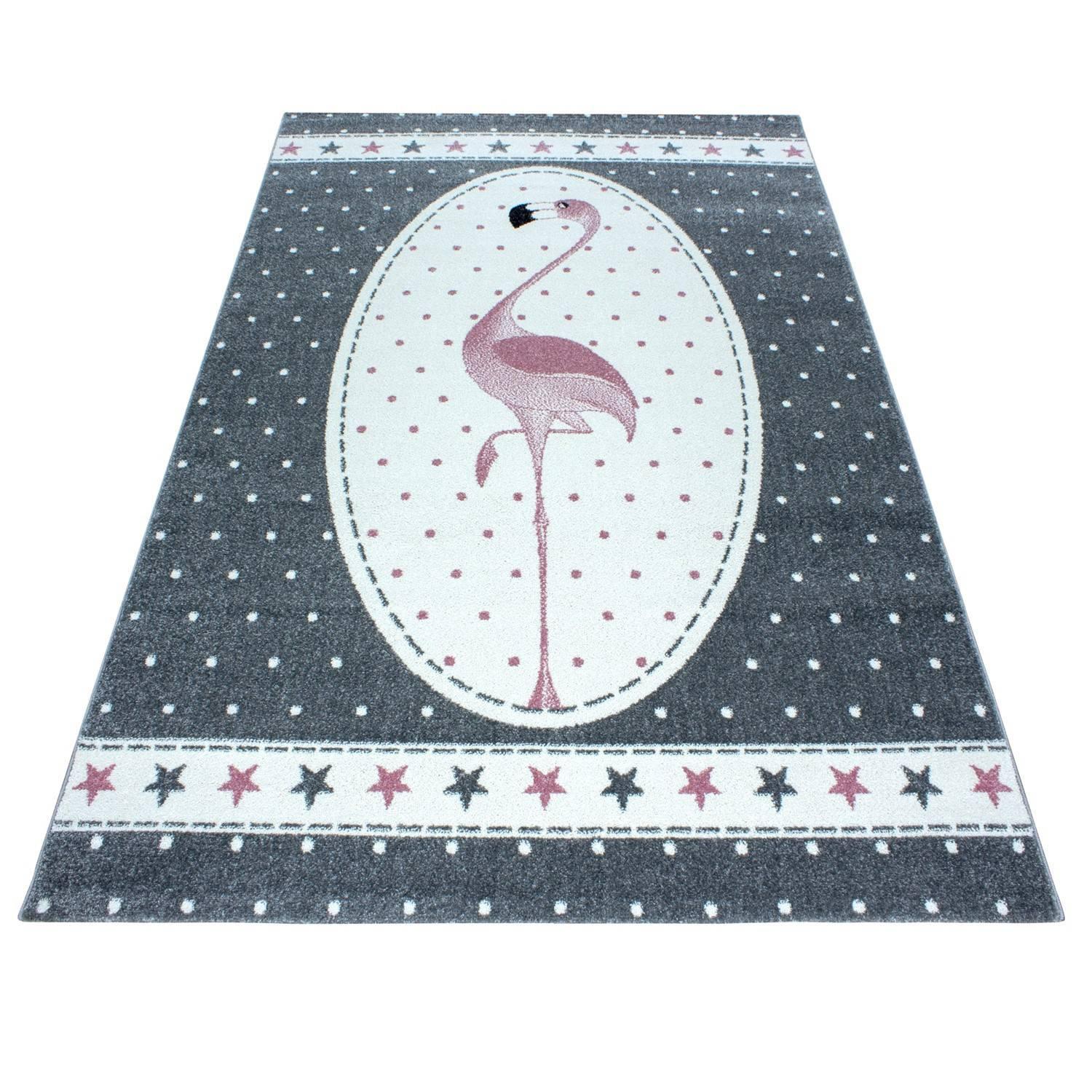 Ayyildiz Kindervloerkleed Animal Flamingo | 