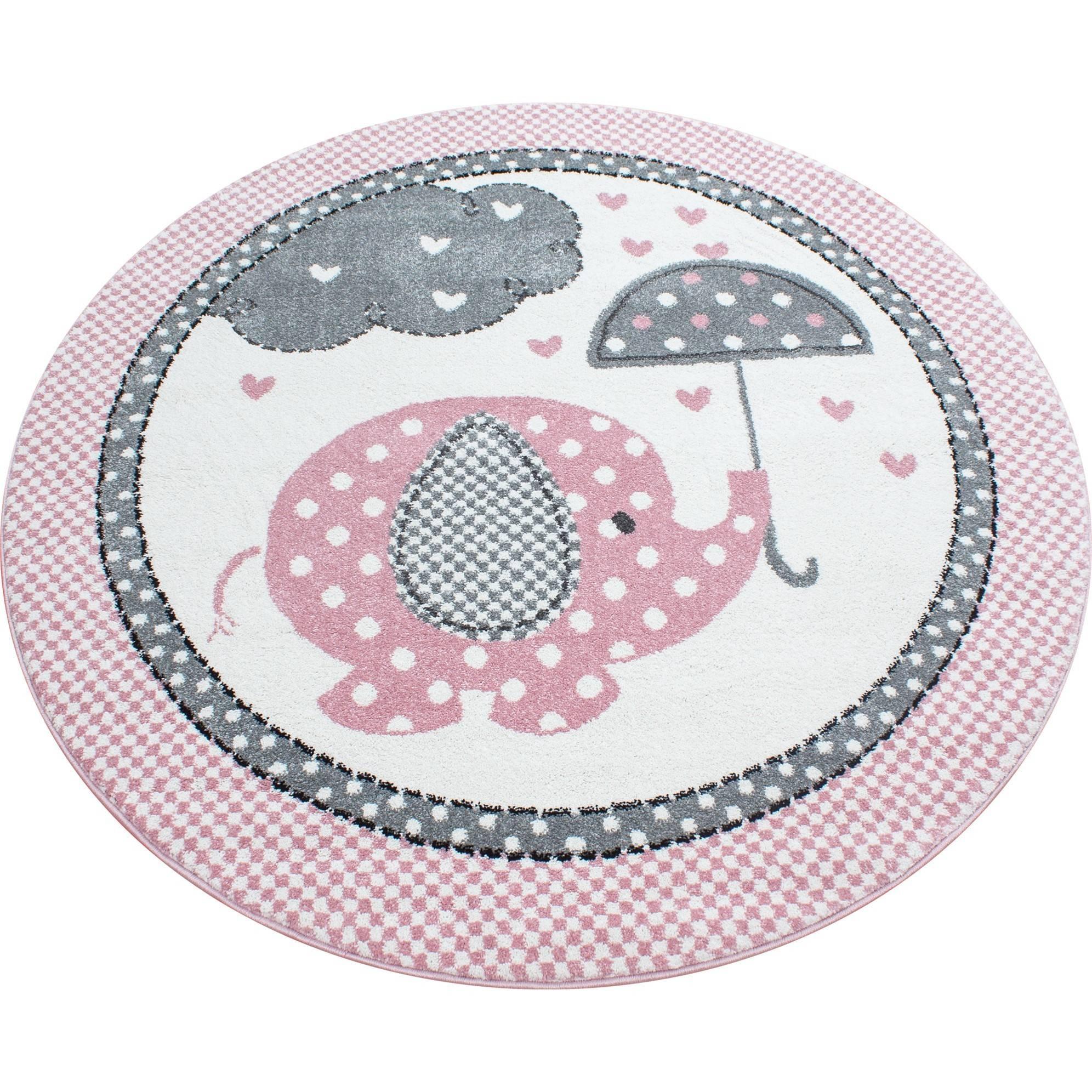 Ayyildiz Kindervloerkleed Rainy rond | 