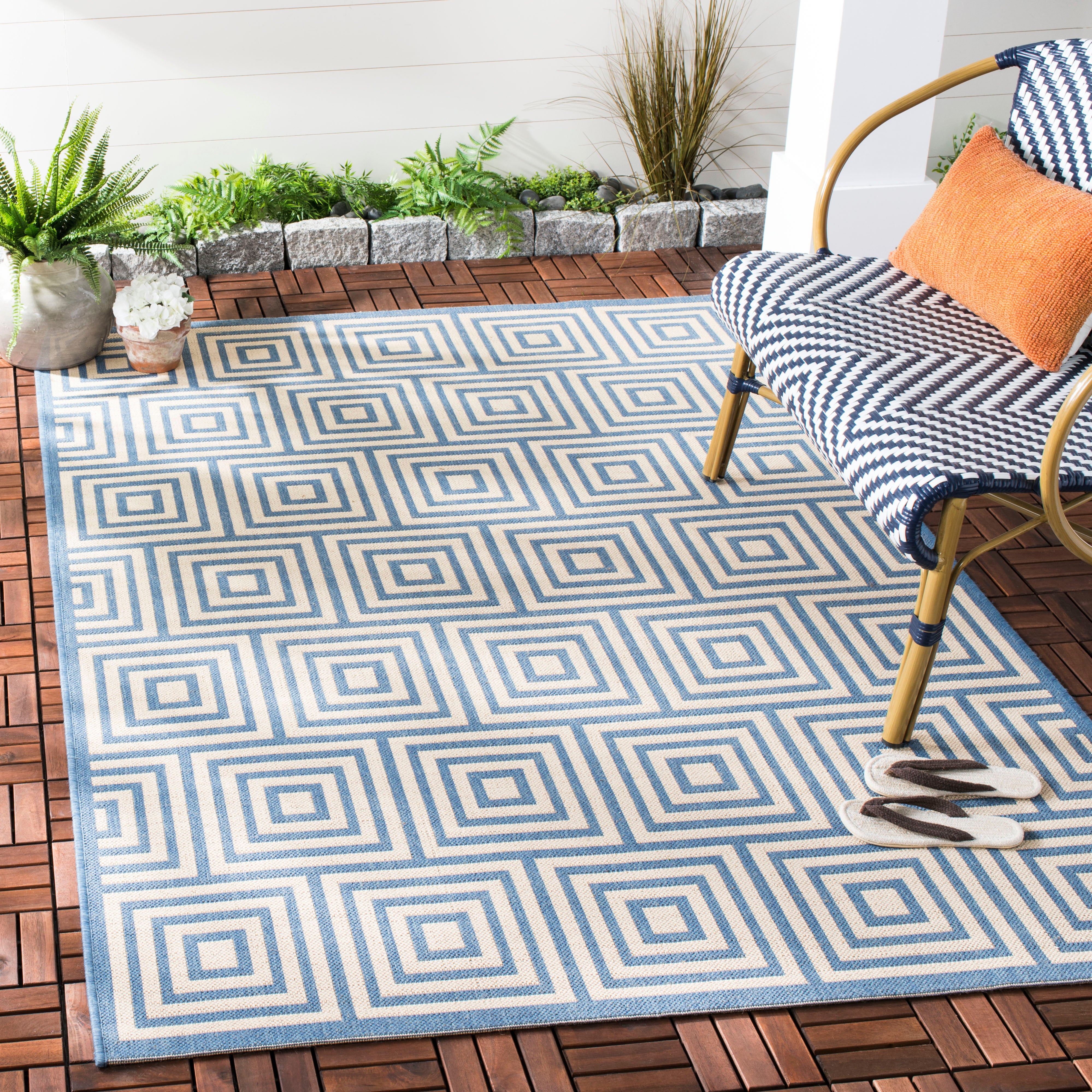 Safavieh Vloerkleed Perissa in- & outdoor | 