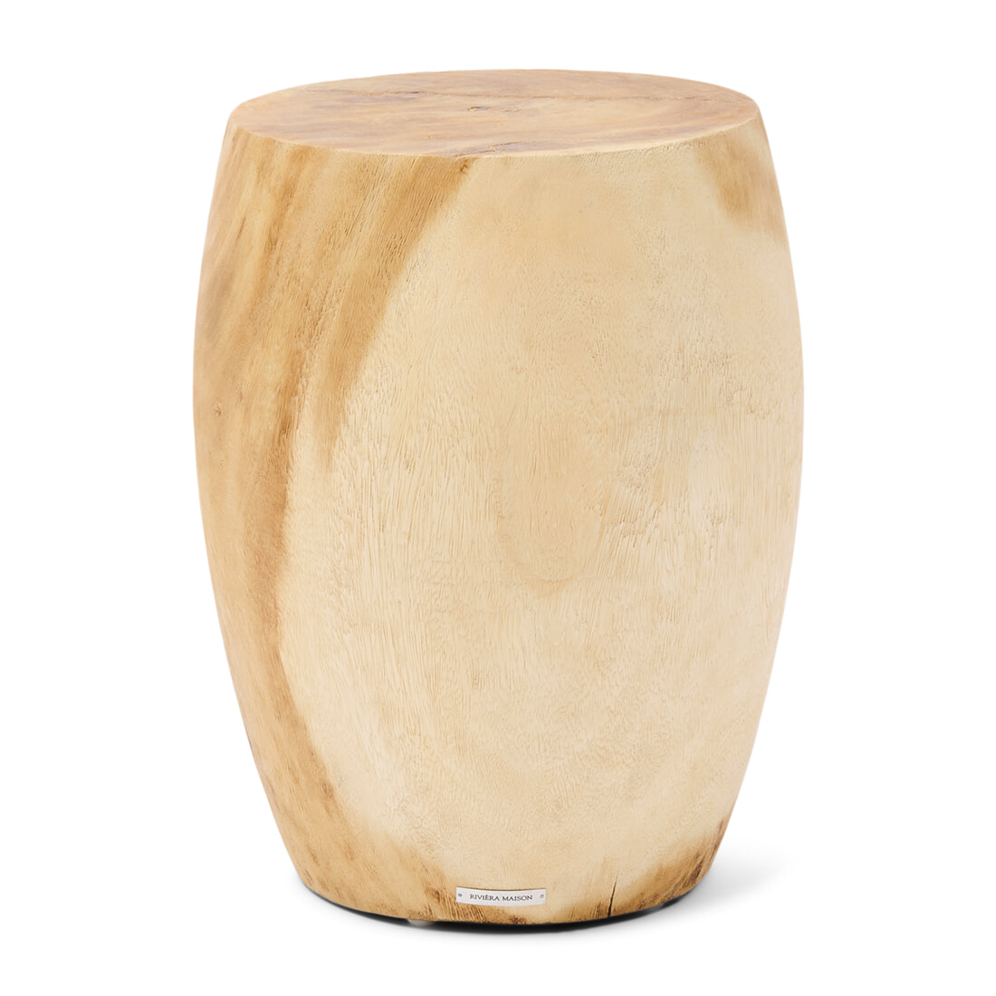 Rivièra Maison Ronde Bijzettafel Gaula Suarhout, 35cm - Naturel