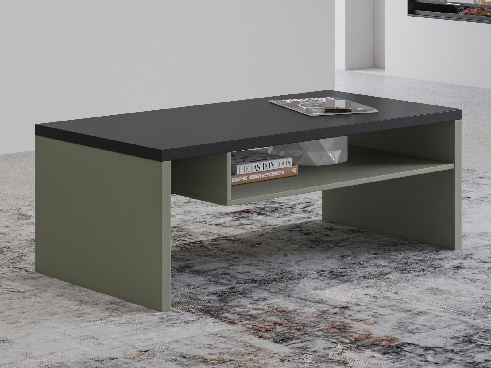 Mobistoxx Salontafel CROSSAIR 120 cm groen