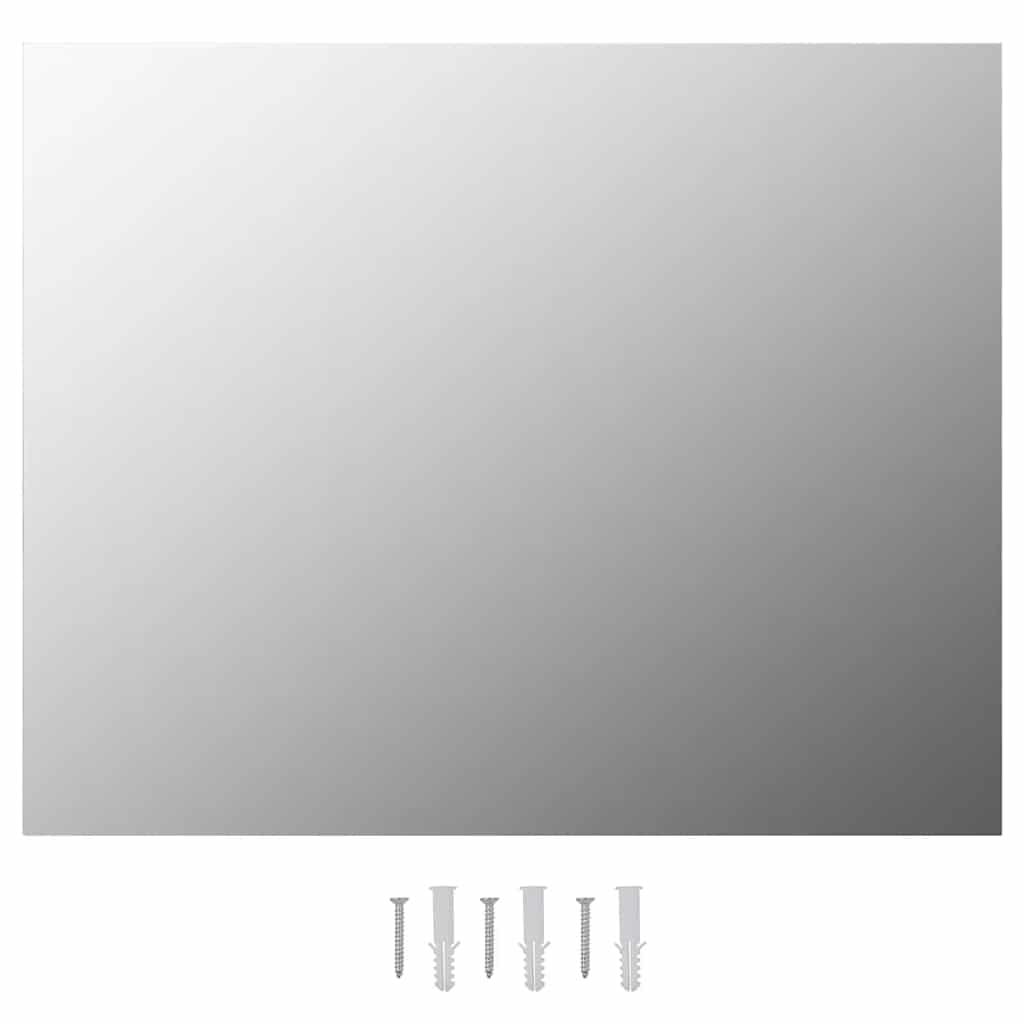 vidaXL Spiegel frameloos 100x60 cm glas