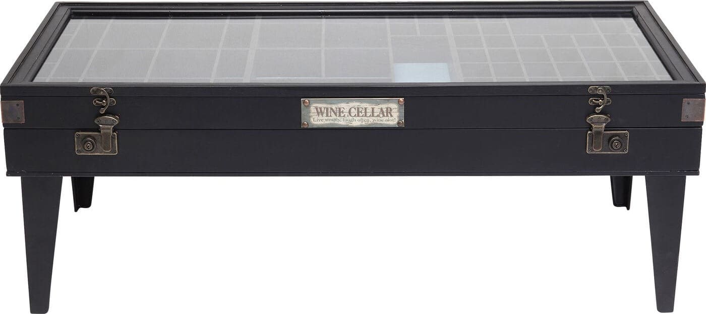 Salontafel Collector Black 122x55cm