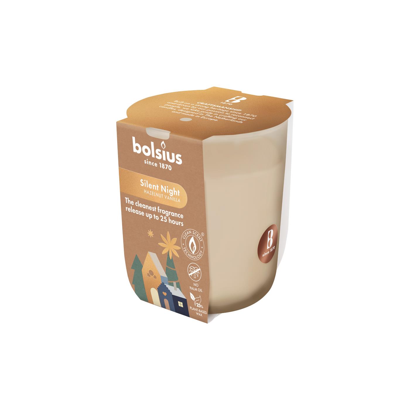 Bolsius Geurglas Silent Night 80/73