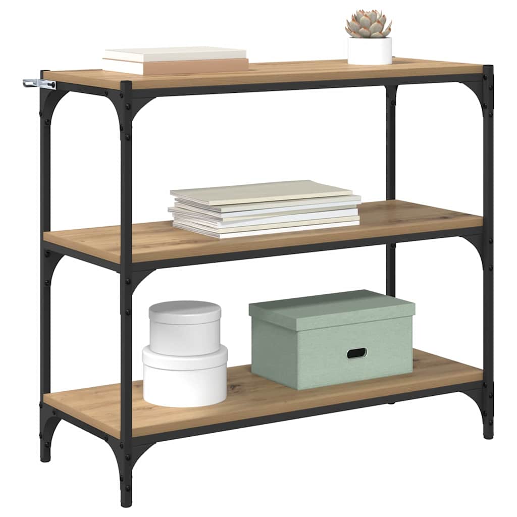 vidaXL Boekenkast Artisan Eiken 80 x 33 x 70,5 cm