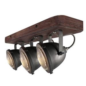 Sfeerlampen Spot Bella zwart 3 lichts