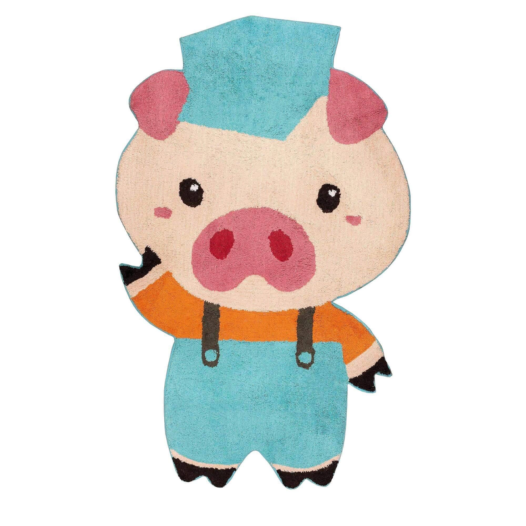 Mr Fox Kindervloerkleed Piggys | 