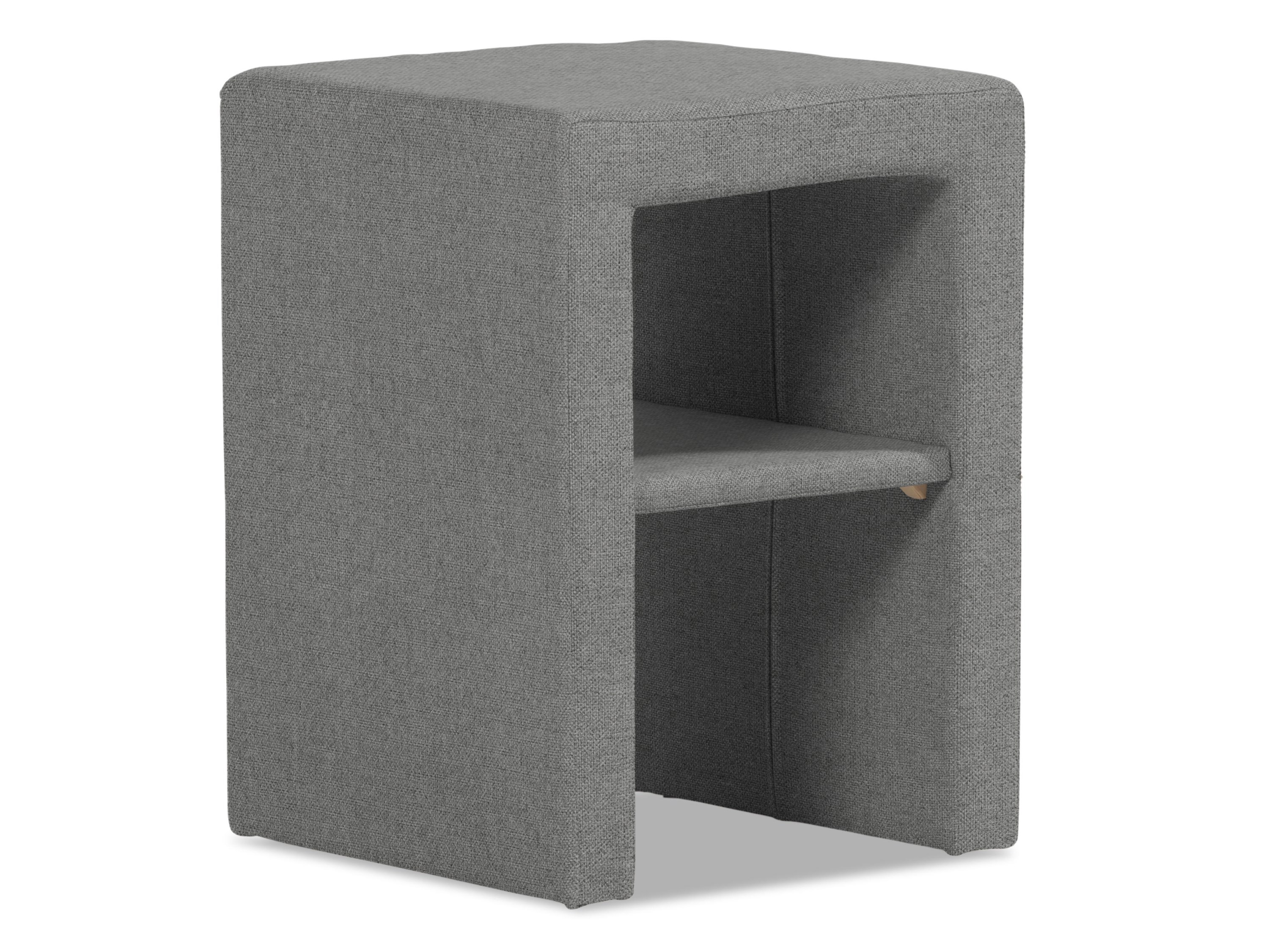 TotaalBED Nachttafel Sandness | Cyber | asgrijs