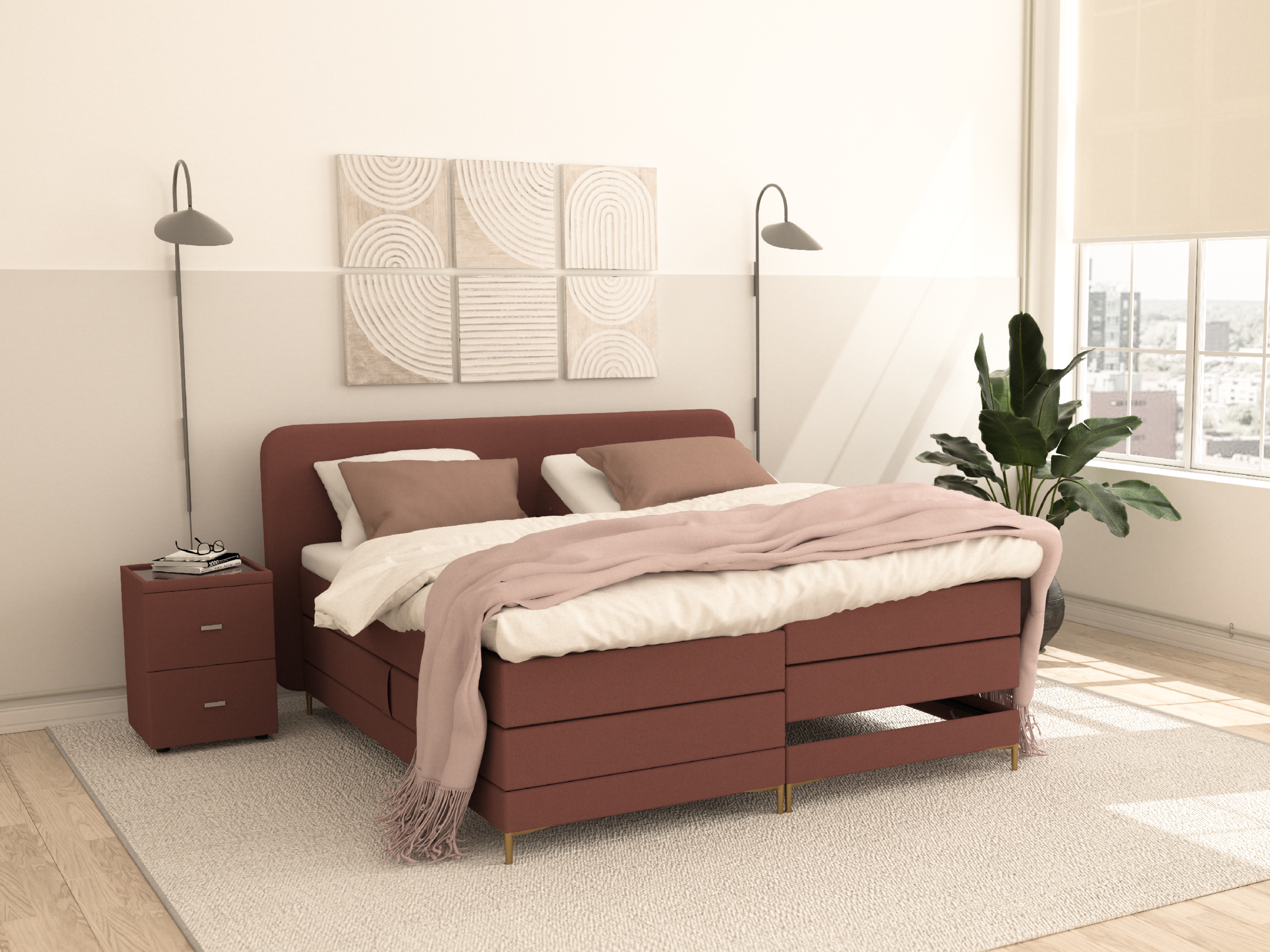 TotaalBED Boxspring Aspo elektrisch