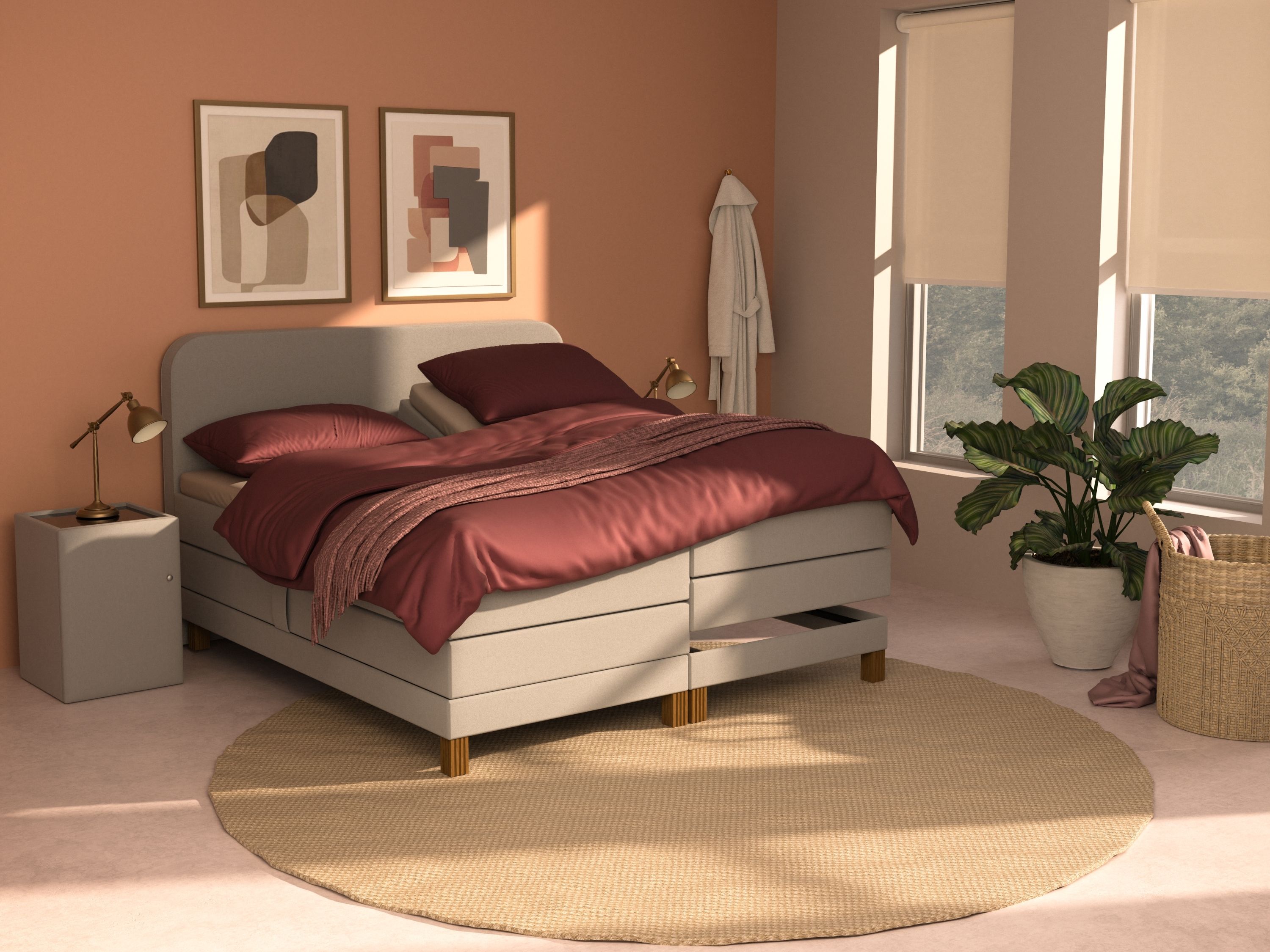 TotaalBED Boxspring Ulsberg elektrisch