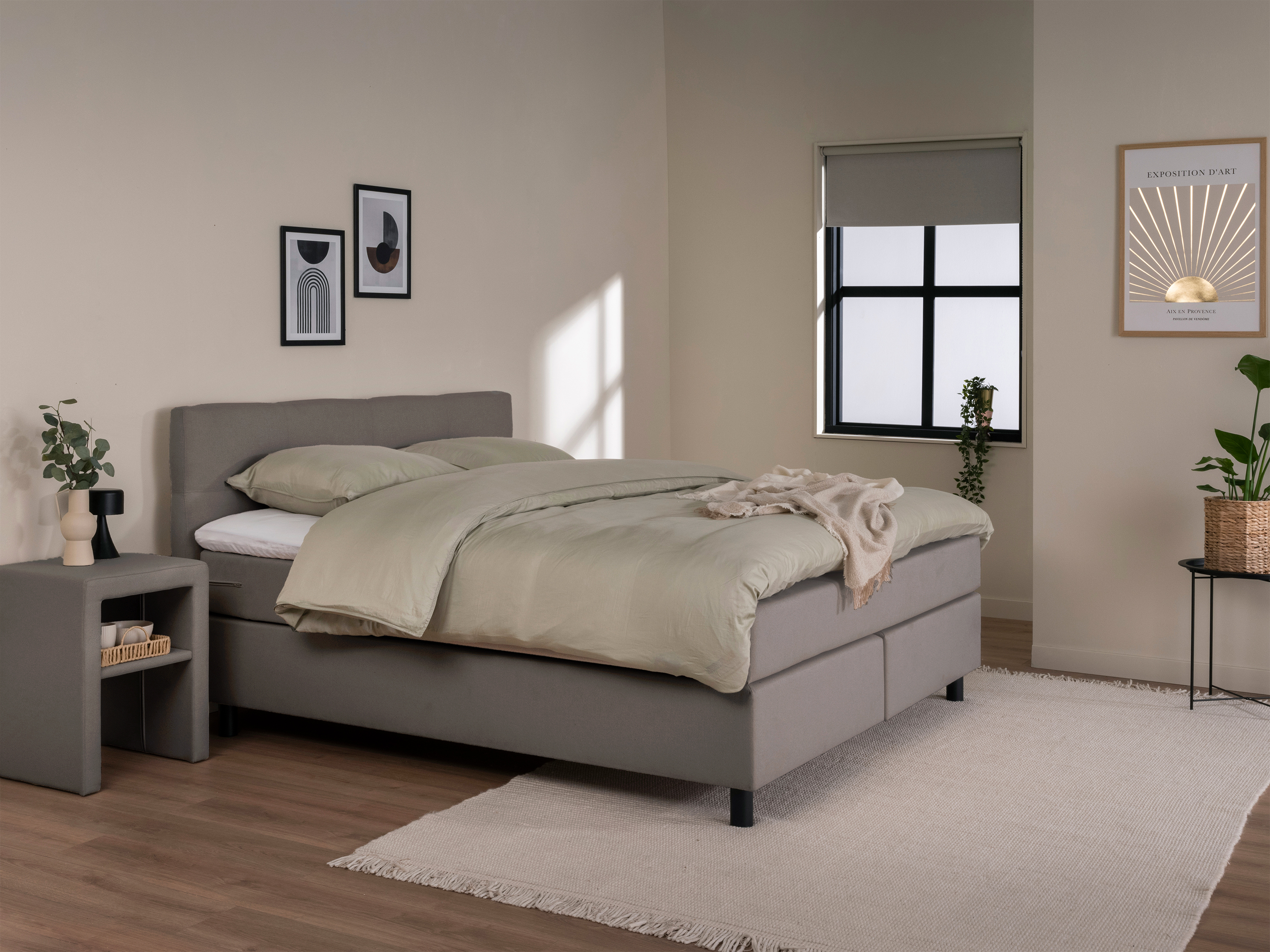 TotaalBED Boxspring Pisa vita voorraad | 140 x 200 cm