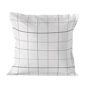 Blanc Kussensloop Tartan &VerticalLine; 