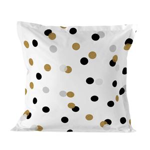 Blanc Kussensloop Golden Dots &VerticalLine; 