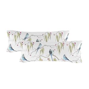 Happy Friday Set van 2 kussenslopen Eucalyptus &VerticalLine; 