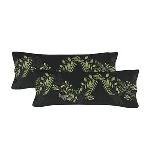 Happy Friday Set van 2 kussenslopen Fern &VerticalLine; 