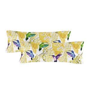 Happy Friday Set van 2 kussenslopen Mimosa &VerticalLine; 