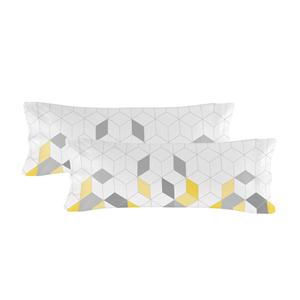 Blanc Set van 2 kussenslopen Symmetry &VerticalLine; 