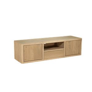 Tower Living Zwevend TV-meubel Tenna Mangohout, 150cm - Naturel