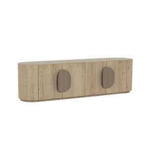 Tower Living TV-meubel Allure Eiken, 180cm - Whitewash