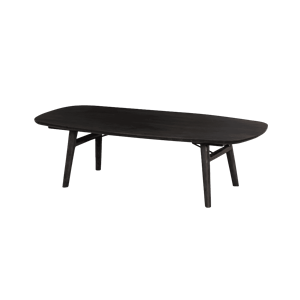 Tower Living Deens Ovale Salontafel Aura Acaciahout, 140 x 70cm - Espresso