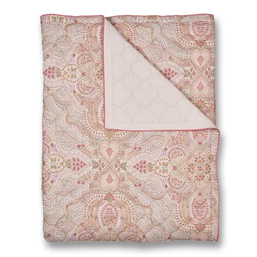 Pip Studio Moon Flower Quilt Licht roze 180x260 cm